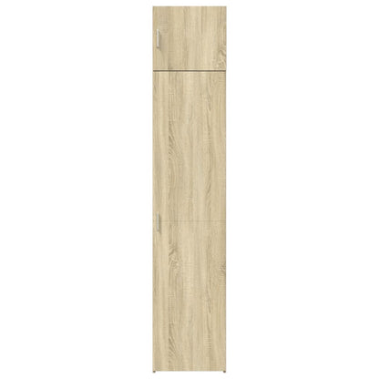 Slim Storage Cabinet Sonoma Oak 45x42.5x225 cm Engineered Wood