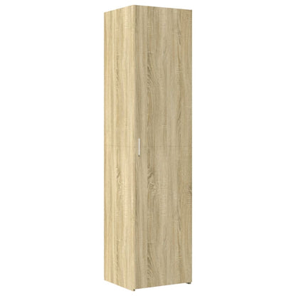 Slim Storage Cabinet Sonoma Oak 45x42,5x225 cm Engineered Wood