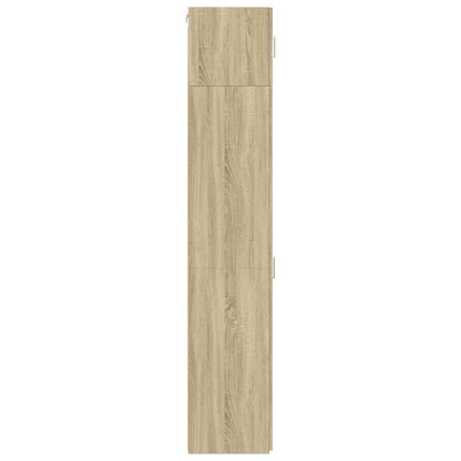 Slim Storage Cabinet Sonoma Oak 45x42,5x225 cm Engineered Wood