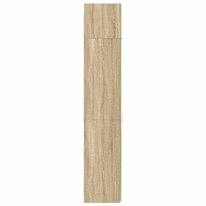 Slim Storage Cabinet Sonoma Oak 50x42.5x225 cm Engineered Wood