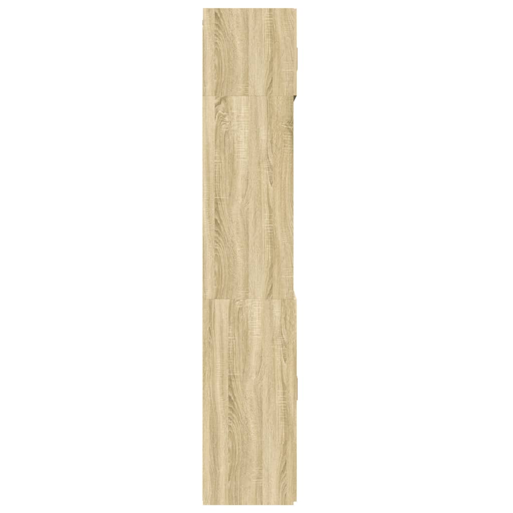 Storage Cabinet Sonoma Oak 70x42,5x225 cm Engineered Wood