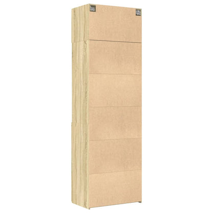 Storage Cabinet Sonoma Oak 70x42,5x225 cm Engineered Wood
