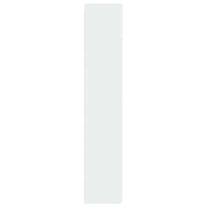 Storage Cabinet White 70x42.5x225 cm Engineered Wood