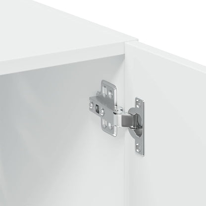 Storage Cabinet White 70x42,5x225 cm Engineered Wood