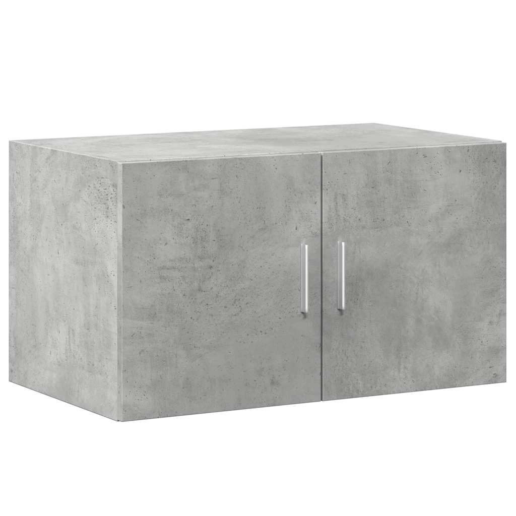 Storage Cabinet Concrete Grey 70x42,5x225 cm Engineered Wood