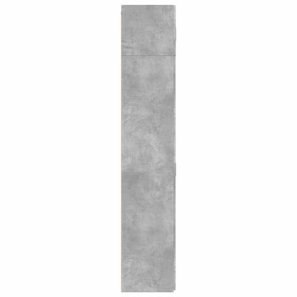 Storage Cabinet Concrete Grey 70x42,5x225 cm Engineered Wood