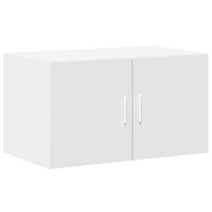 Storage Cabinet White 70x42,5x225 cm Engineered Wood