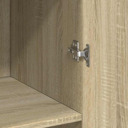 Storage Cabinet Sonoma Oak 70x42,5x225 cm Engineered Wood