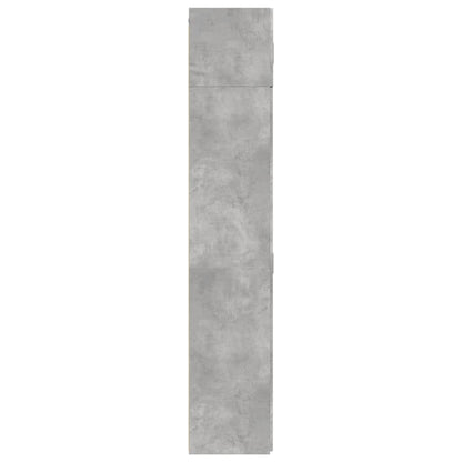Storage Cabinet Concrete Grey 70x42,5x225 cm Engineered Wood