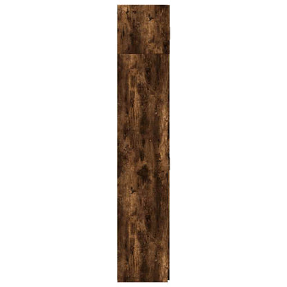 Storage Cabinet Smoked Oak 70x42,5x225 cm Engineered Wood