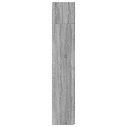 Storage Cabinet Grey Sonoma 70x42,5x225 cm Engineered Wood