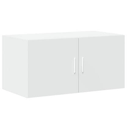 Storage Cabinet White 80x42,5x225 cm Engineered Wood