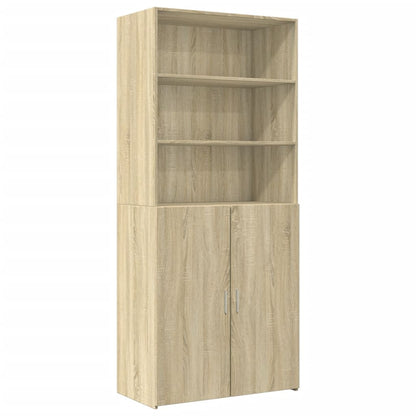 Storage Cabinet Sonoma Oak 80x42,5x225 cm Engineered Wood
