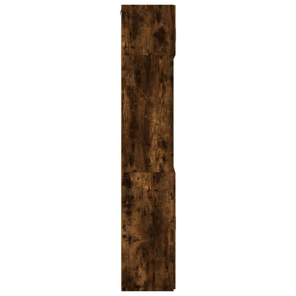 Storage Cabinet Smoked Oak 80x42,5x225 cm Engineered Wood
