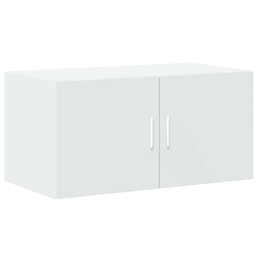 Storage Cabinet White 80x42,5x225 cm Engineered Wood