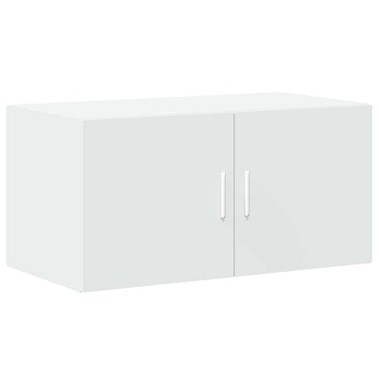 Storage Cabinet White 80x42,5x225 cm Engineered Wood