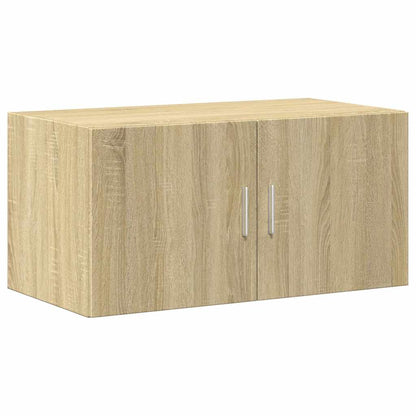 Storage Cabinet Sonoma Oak 80x42,5x225 cm Engineered Wood