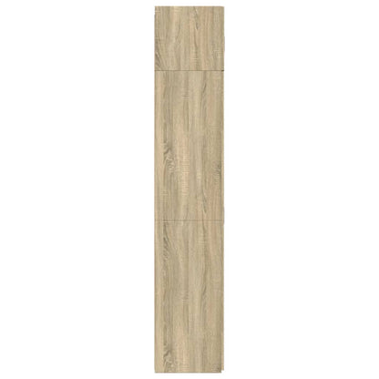 Storage Cabinet Sonoma Oak 80x42.5x225 cm Engineered Wood