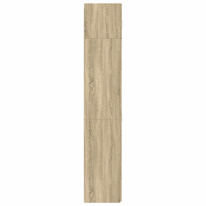 Storage Cabinet Sonoma Oak 80x42,5x225 cm Engineered Wood