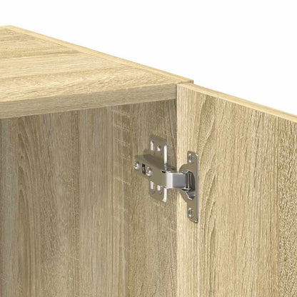 Storage Cabinet Sonoma Oak 80x42,5x225 cm Engineered Wood