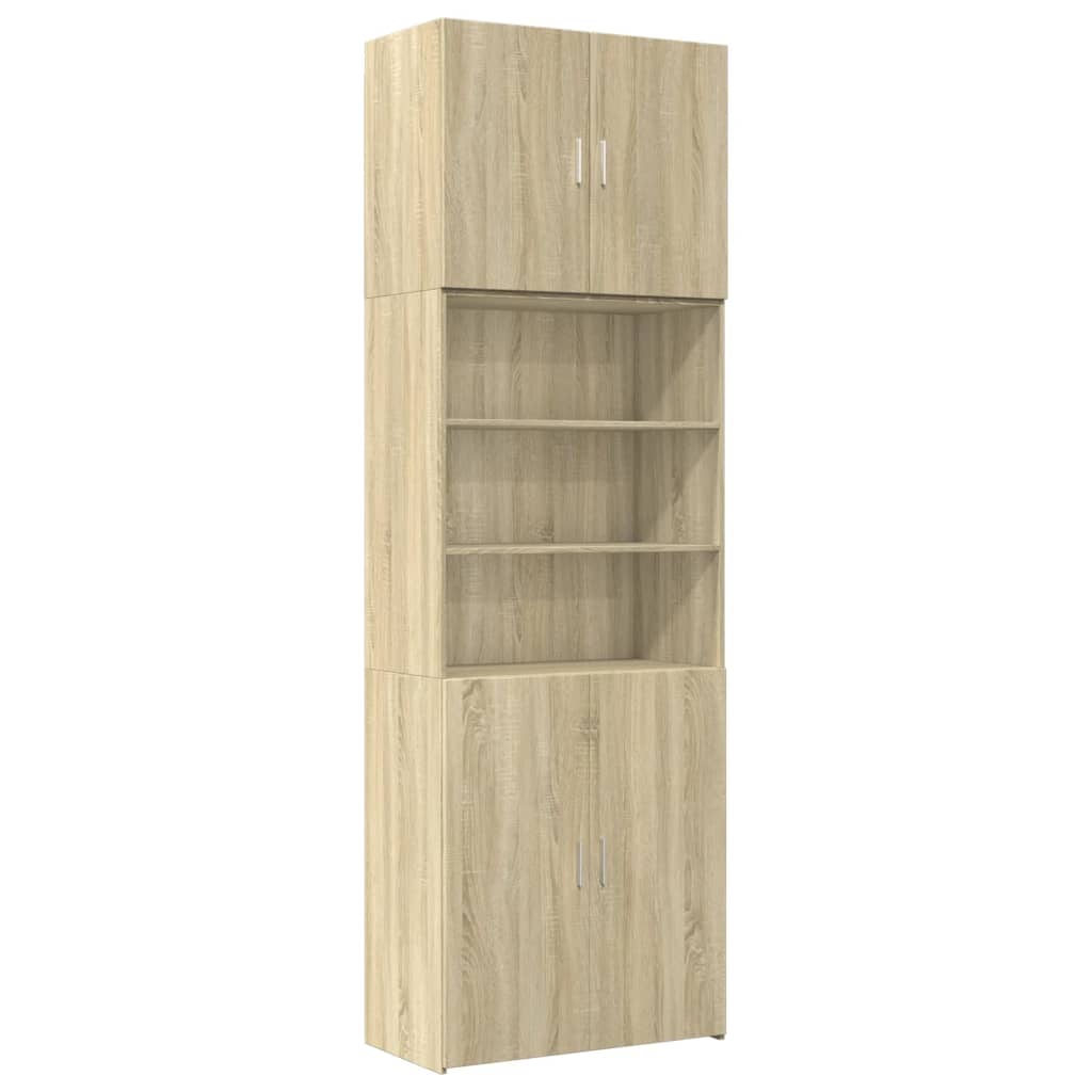 Highboard Sonoma Oak 80x42.5x249 cm Engineered Wood