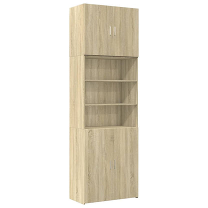 Highboard Sonoma Oak 80x42.5x249 cm Engineered Wood