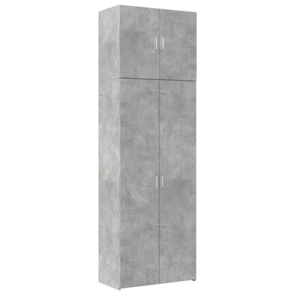 Highboard Concrete Grey 80x42.5x249 cm Engineered Wood
