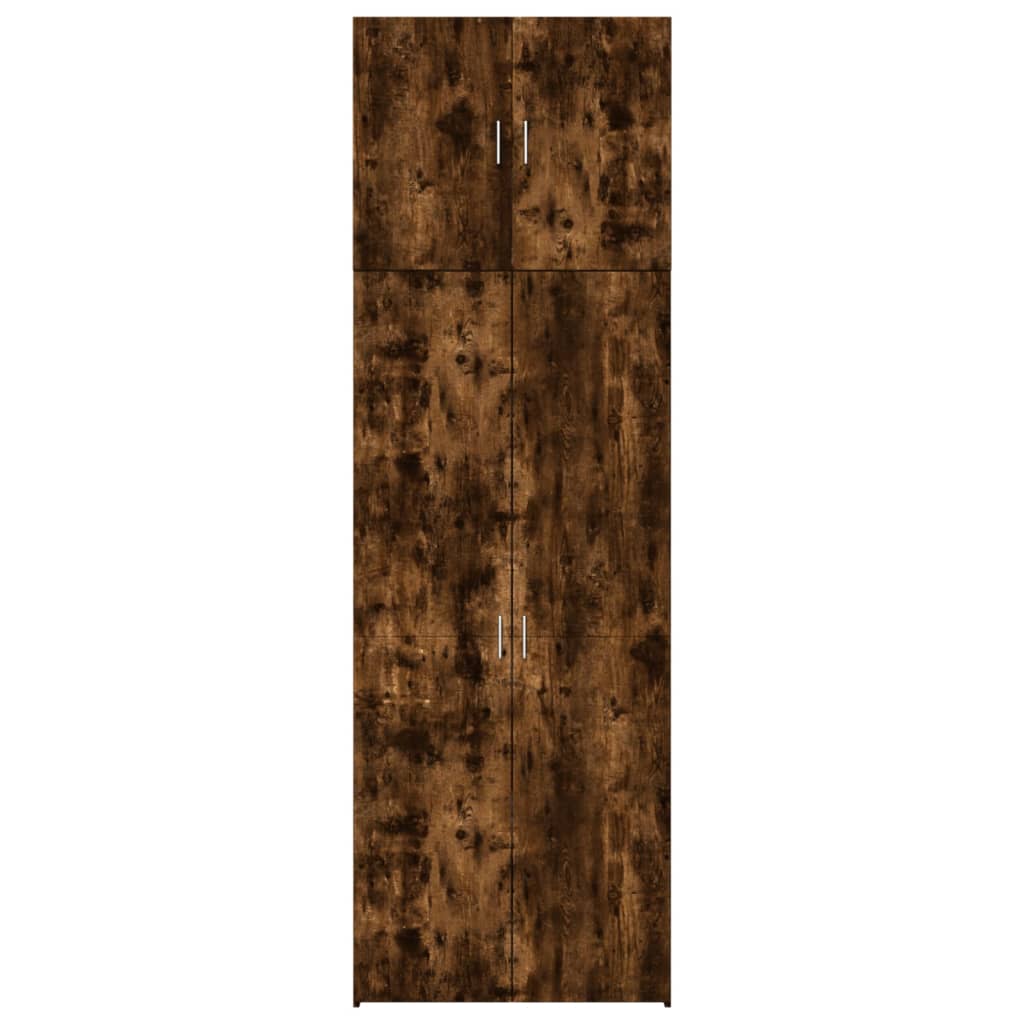 Highboard Smoked Oak 80x42,5x249 cm Engineered Wood