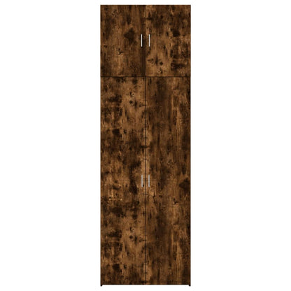 Highboard Smoked Oak 80x42,5x249 cm Engineered Wood