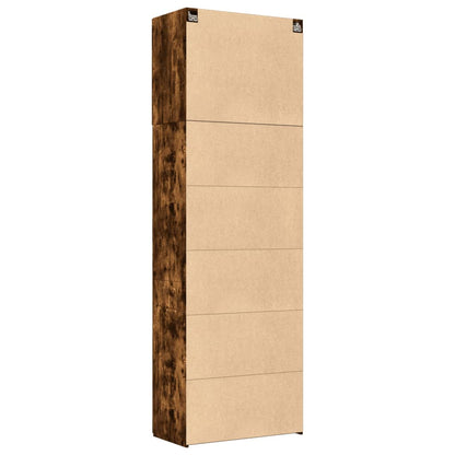 Highboard Smoked Oak 80x42,5x249 cm Engineered Wood