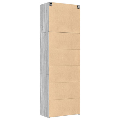Highboard Grey Sonoma 80x42,5x249 cm Engineered Wood