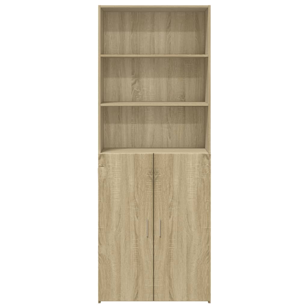 Highboard Sonoma Oak 70x42.5x185 cm Engineered Wood
