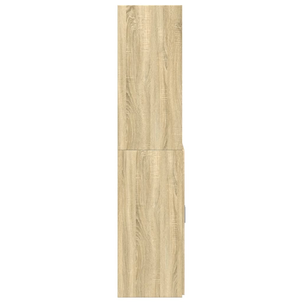 Highboard Sonoma Oak 70x42.5x185 cm Engineered Wood