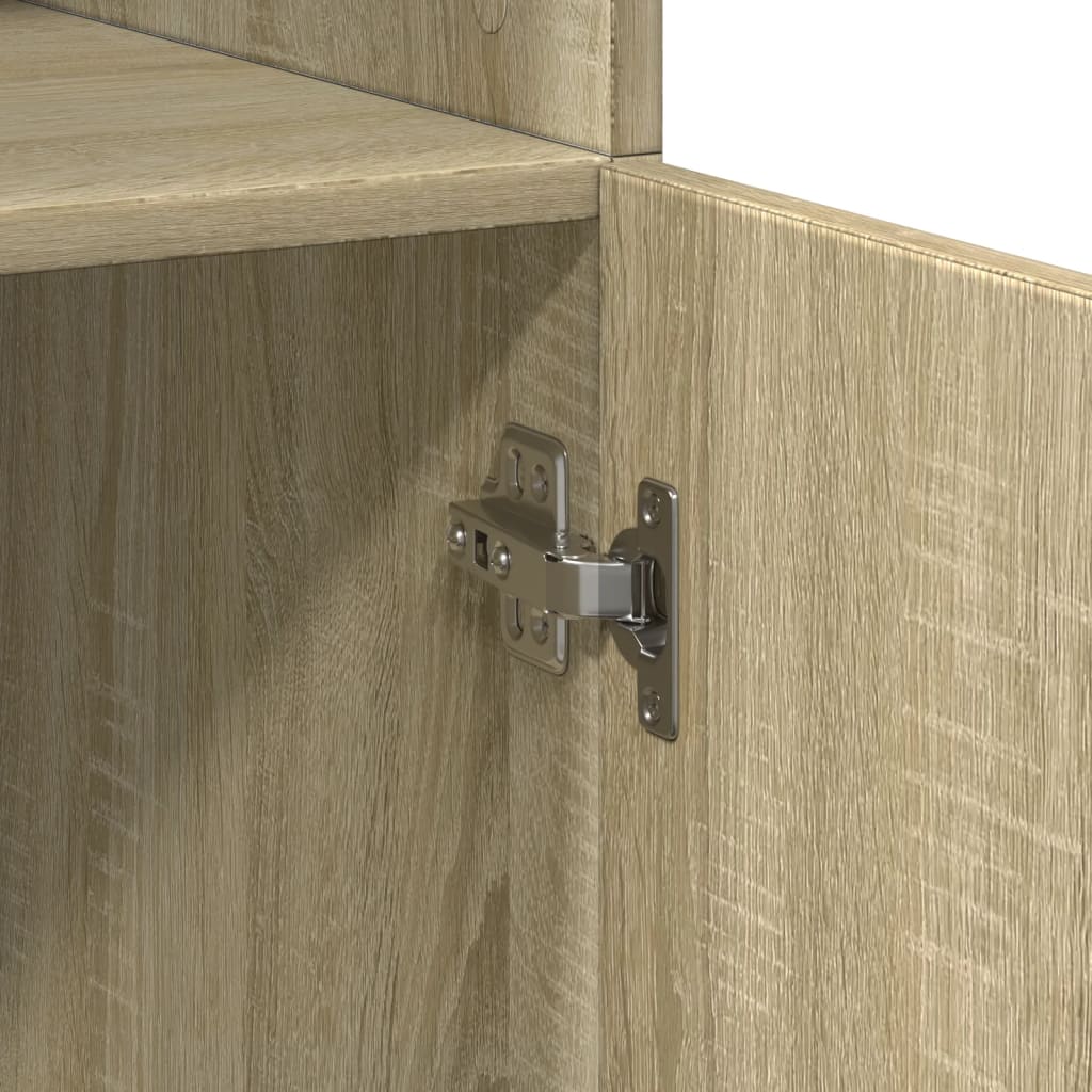 Highboard Sonoma Oak 70x42.5x185 cm Engineered Wood