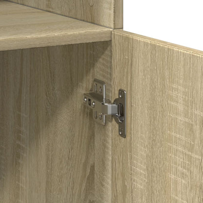 Highboard Sonoma Oak 70x42.5x185 cm Engineered Wood