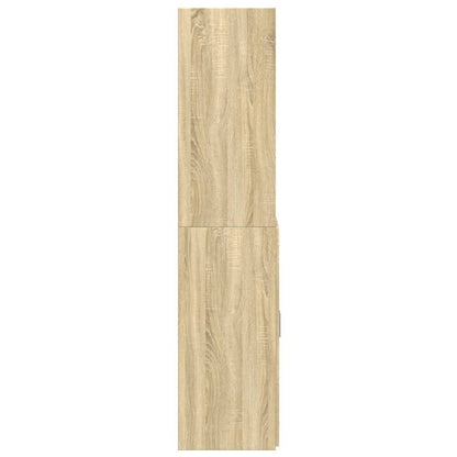 Highboard Sonoma Oak 80x42.5x185 cm Engineered Wood