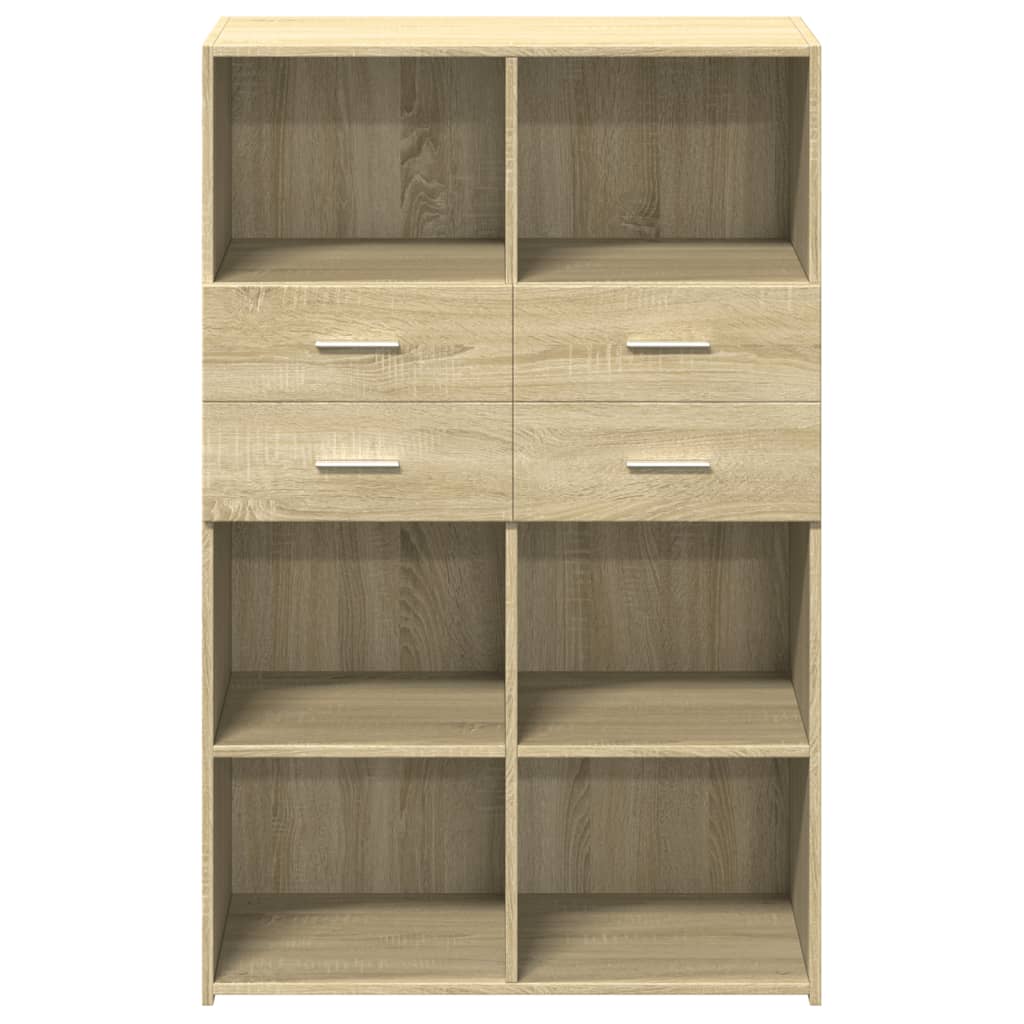 Highboard Sonoma Oak 80x42,5x124 cm Engineered Wood