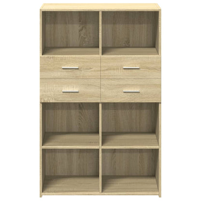 Highboard Sonoma Oak 80x42,5x124 cm Engineered Wood