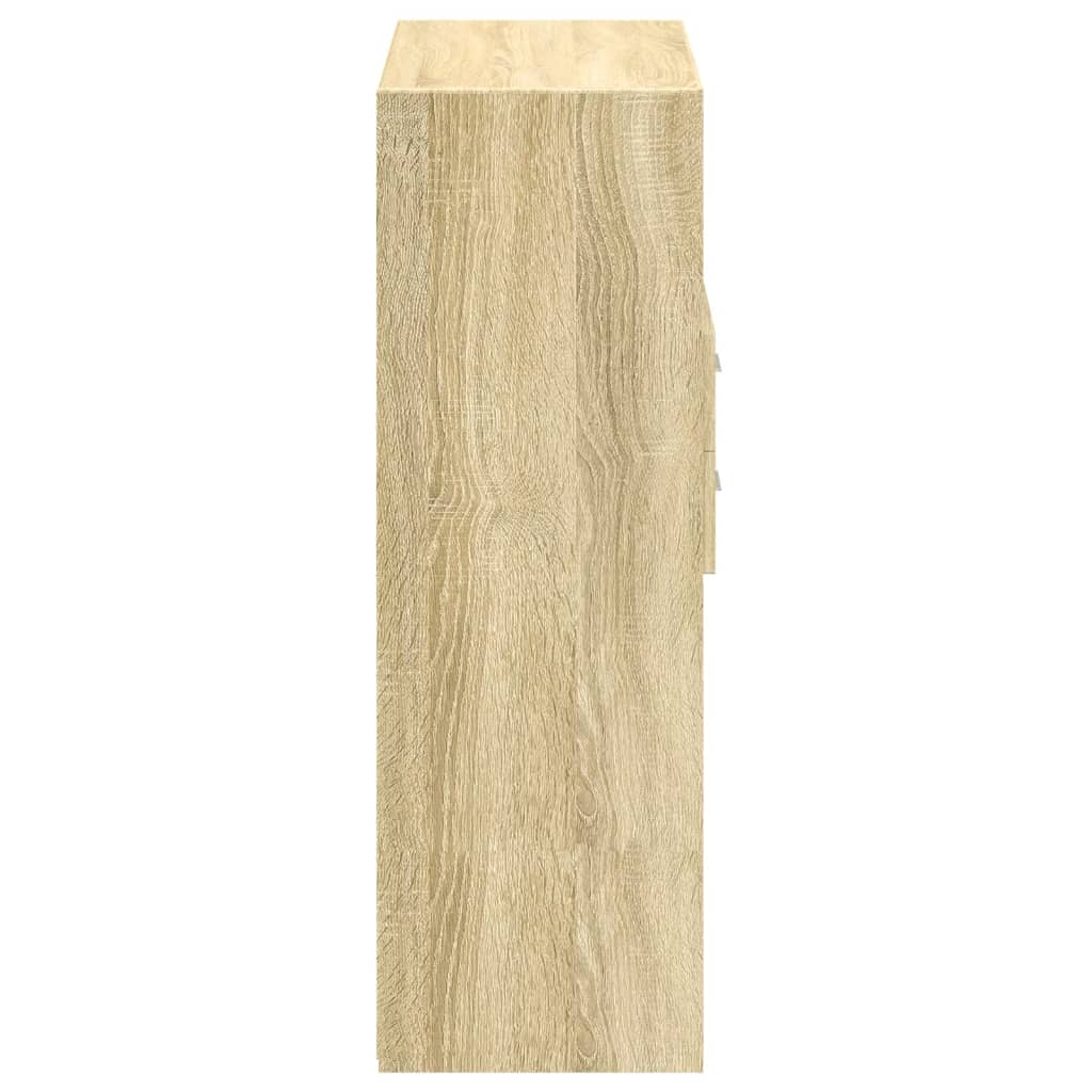 Highboard Sonoma Oak 80x42,5x124 cm Engineered Wood