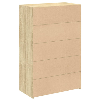 Highboard Sonoma Oak 80x42,5x124 cm Engineered Wood
