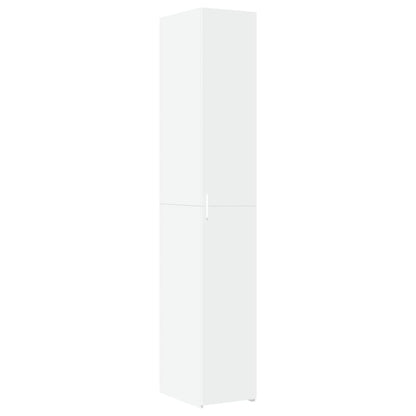 Highboard White 30x42.5x185 cm Engineered Wood
