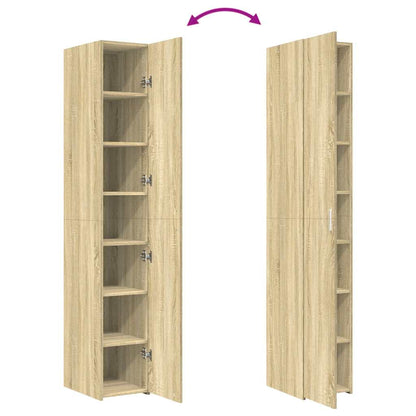 Highboard Sonoma Oak 30x42.5x185 cm Engineered Wood
