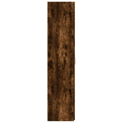 Highboard Smoked Oak 30x42.5x185 cm Engineered Wood