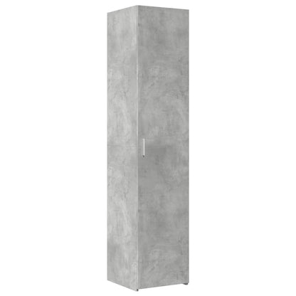 Highboard Concrete Grey 40x42.5x185 cm Engineered Wood