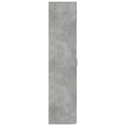 Highboard Concrete Grey 40x42.5x185 cm Engineered Wood