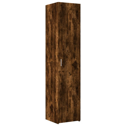 Highboard Smoked Oak 40x42.5x185 cm Engineered Wood