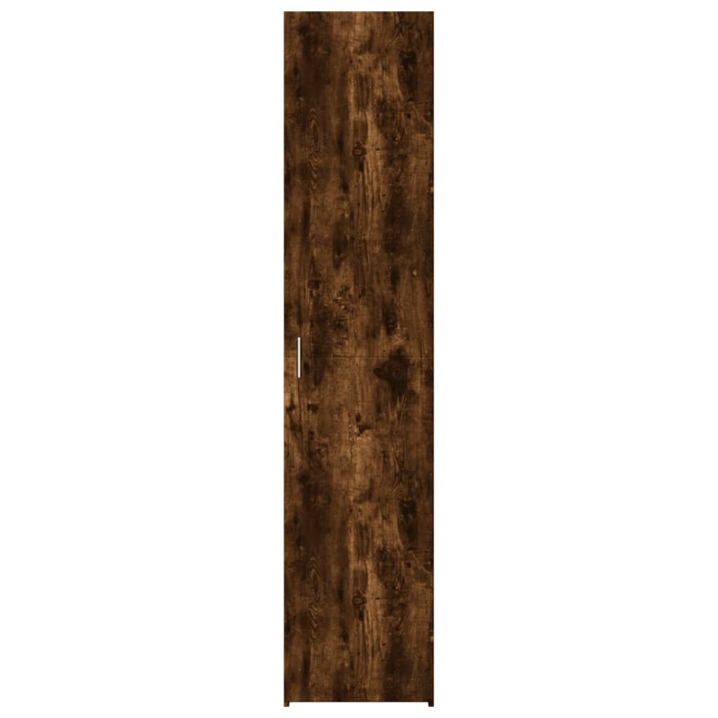 Highboard Smoked Oak 40x42.5x185 cm Engineered Wood