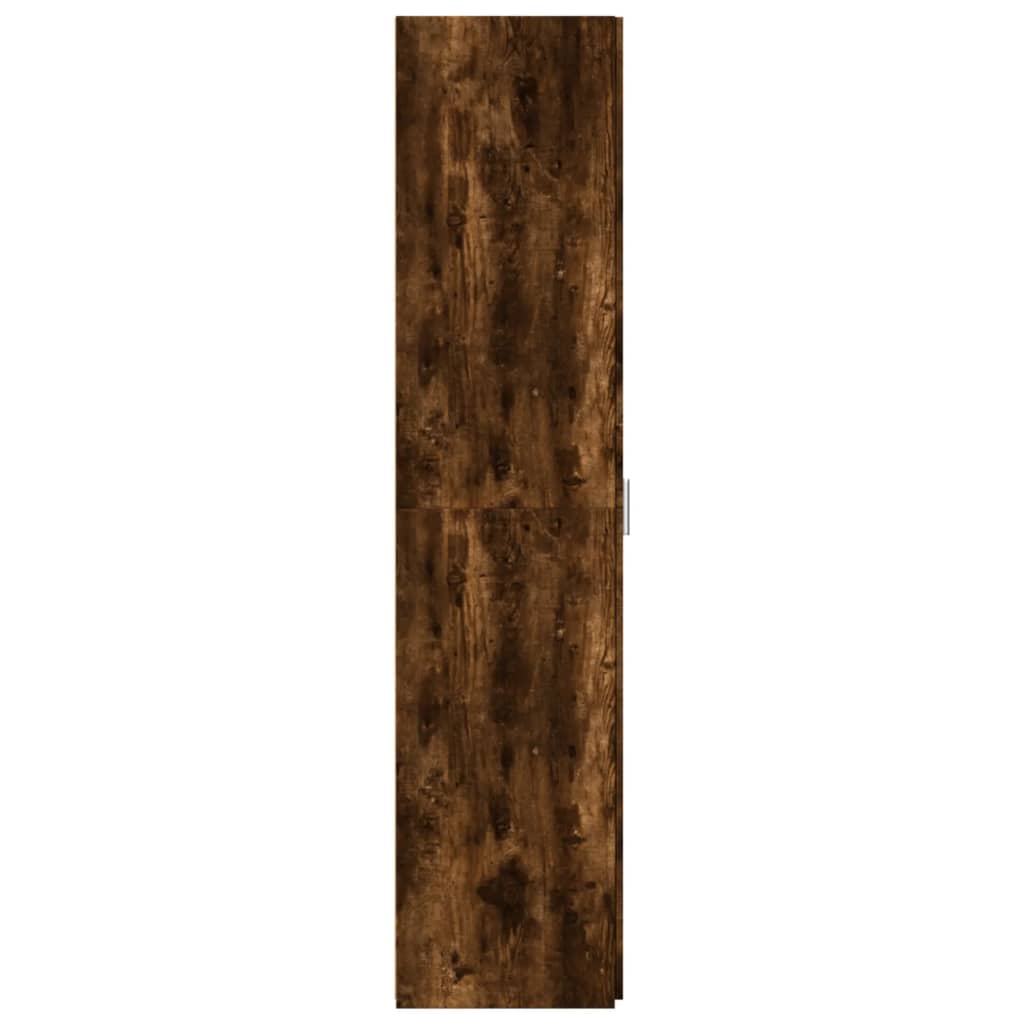 Highboard Smoked Oak 40x42.5x185 cm Engineered Wood