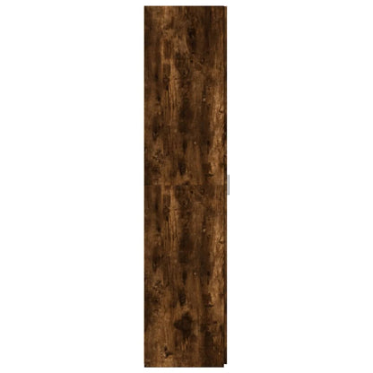 Highboard Smoked Oak 40x42.5x185 cm Engineered Wood
