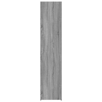 Highboard Grey Sonoma 40x42.5x185 cm Engineered Wood